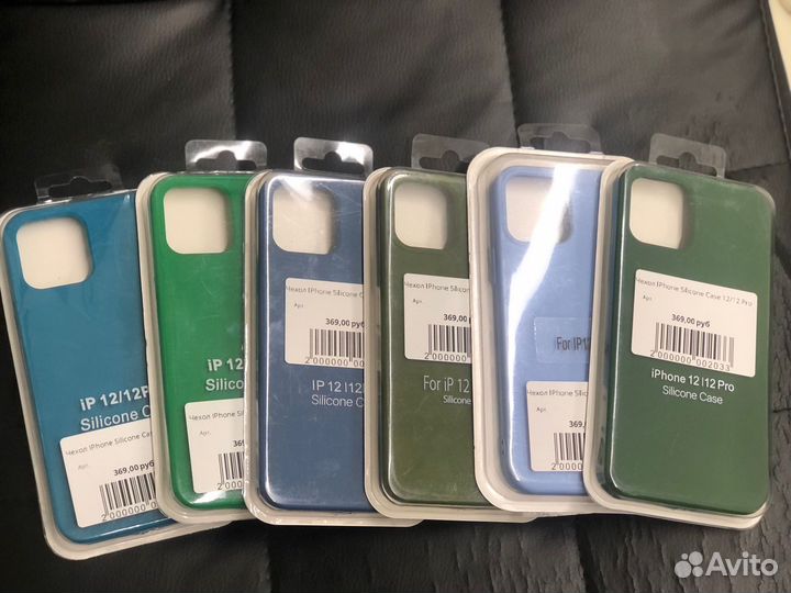Чехол iPhone Silicone Case 12/12 Pro