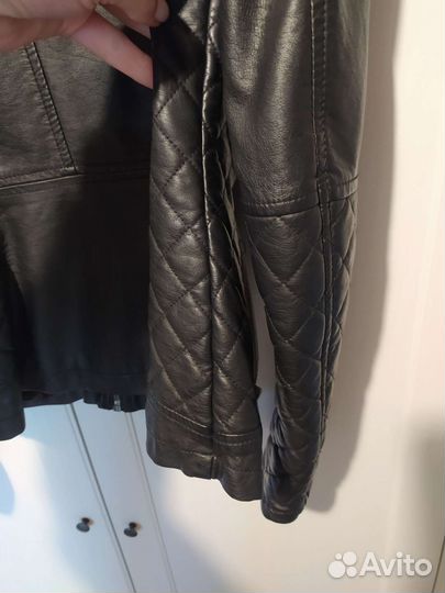 Куртка женская кожзам 46