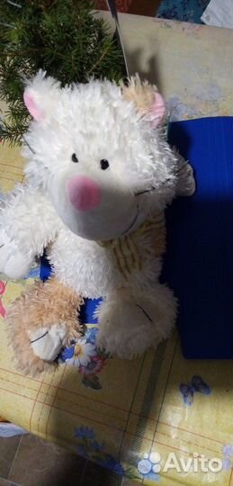 Мягкая игрушка котик