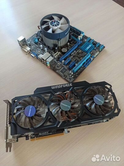 Комплект - 770 4gb, xeon e31270, 8gb ddr3