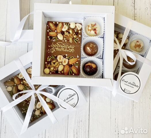 Подарок учителю из бельгийского шоколада