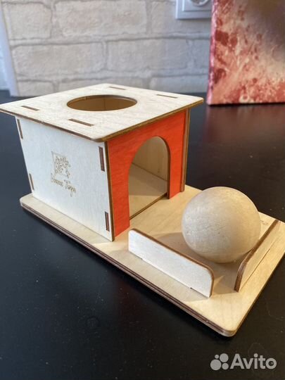 Деревянный сортер монтессори