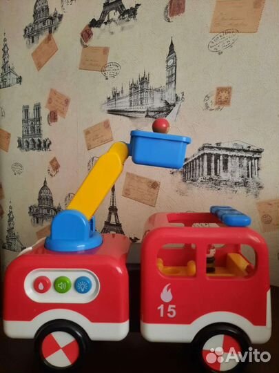 Пожарная машина happyland