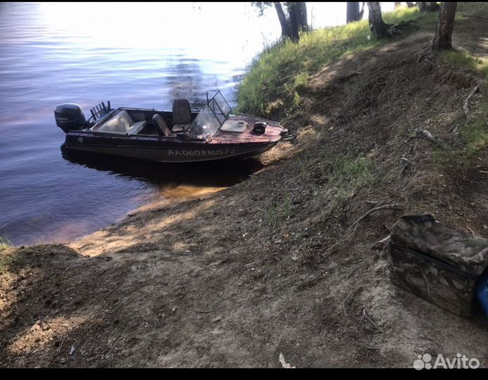 Казанка 5м4 с мотром F50fetl и прицепом