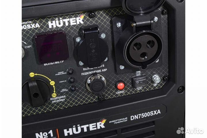 Электрогенератор инверторный Huter DN7500SXA (элек