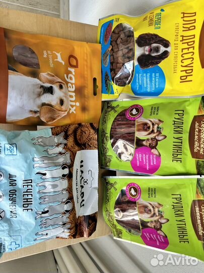 Лакомства для собак