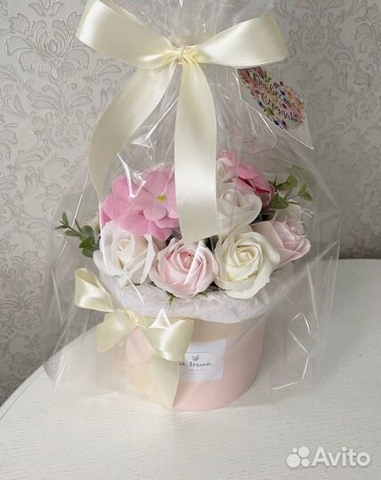 Букет букеты из мыла из мыльных роз