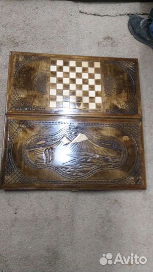 Нарды ручной работы