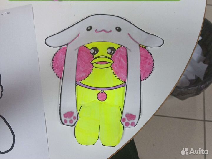 Утка из бумаги