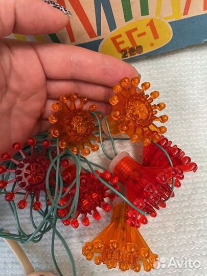 Елочная гирлянда СССР