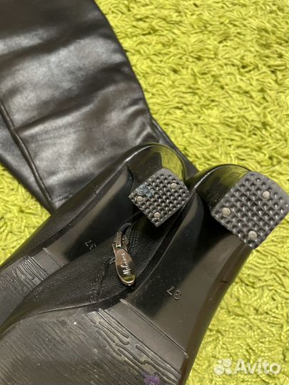 Сапоги натуральная кожа