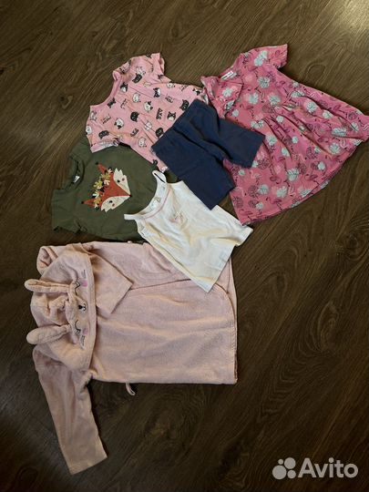 Вещи пакетом на девочку 92