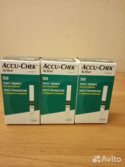 Тест полоски акку чек актив