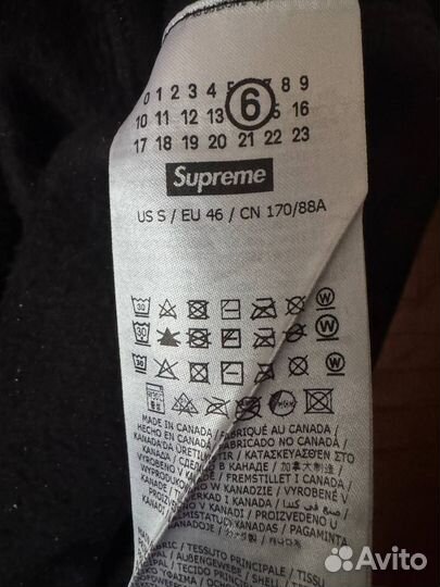 Худи Supreme x Maison Margiela оригинал