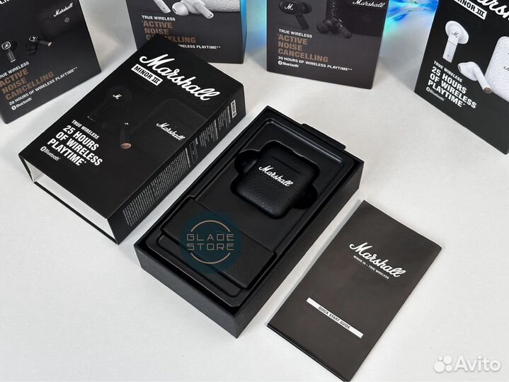 Marshall Minor 3 Беспроводные Наушники Чер LG568