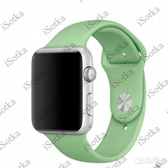 Бампер с ремешком Watch Series 38mm Силиконовый (О
