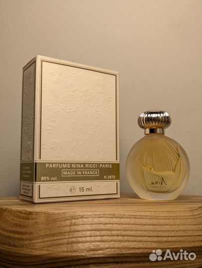 Nina Ricci Nina EDT 15 мл винтаж 1980х годов сплэш