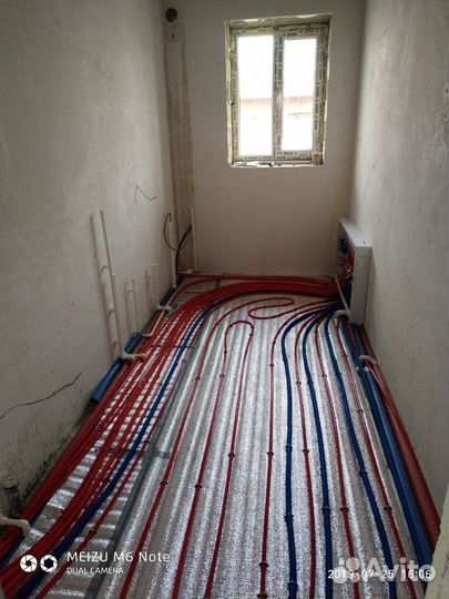 Монтаж отопления