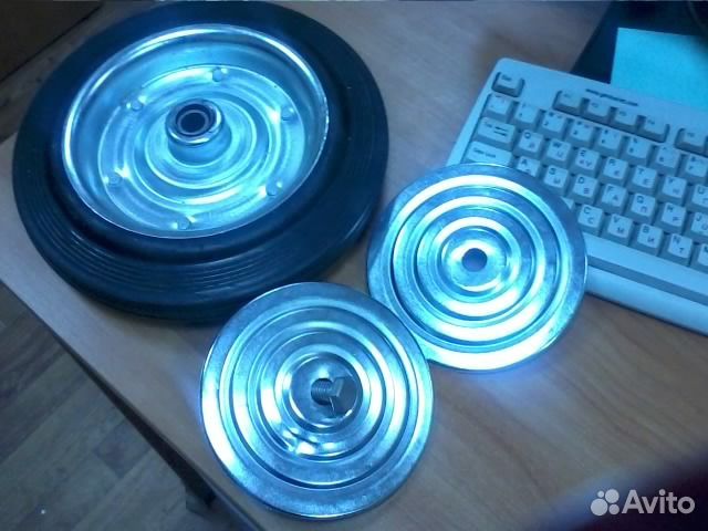 Колесо без платформы, для тележек, 160 мм