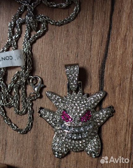 Цепь opium с кулоном y2k