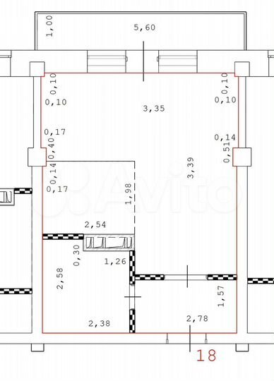 1-к. квартира, 39,5 м², 5/9 эт.