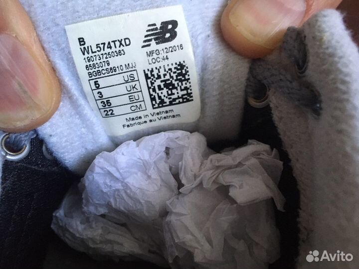 Кроссовки для девочки new balance