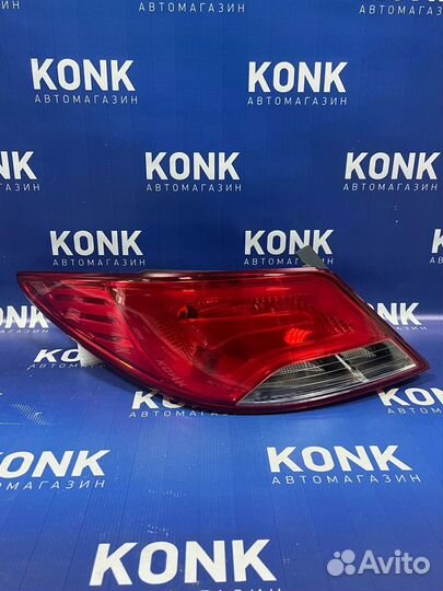 Левый фонарь на Хюндай Солярис 2014-2017