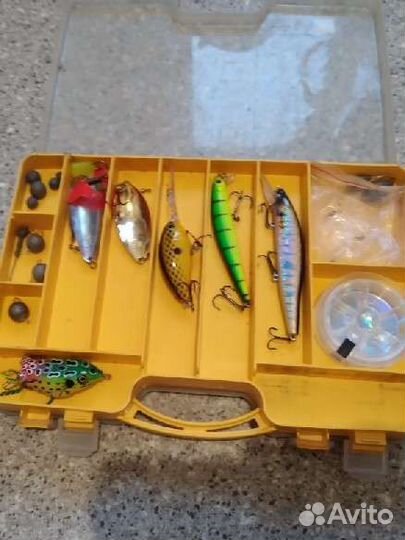 Силиконовые приманки и воблера