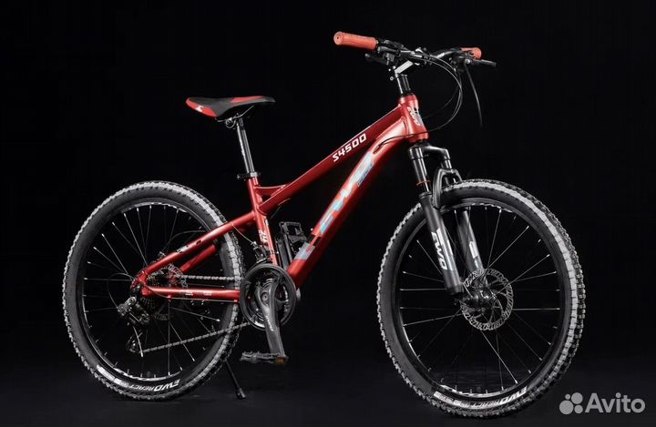 Яркий подростковый велосипед EWO