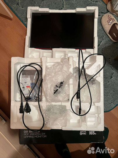 Монитор AOC 24G2SU/BK 23.8