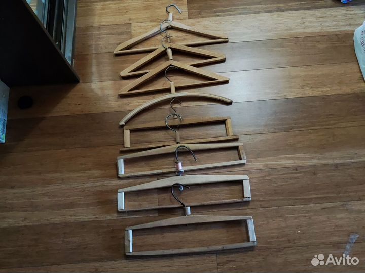 Вешалки плечики деревянные