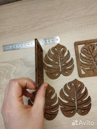 Декор, монстера подставки, дерево