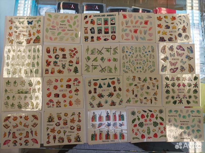 Наклейки для ногтей