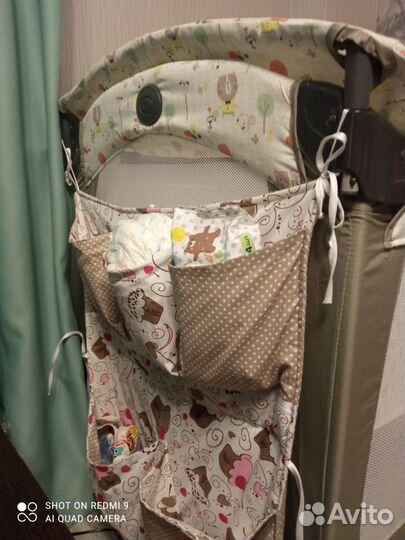 Кровать для новорожденных/манеж