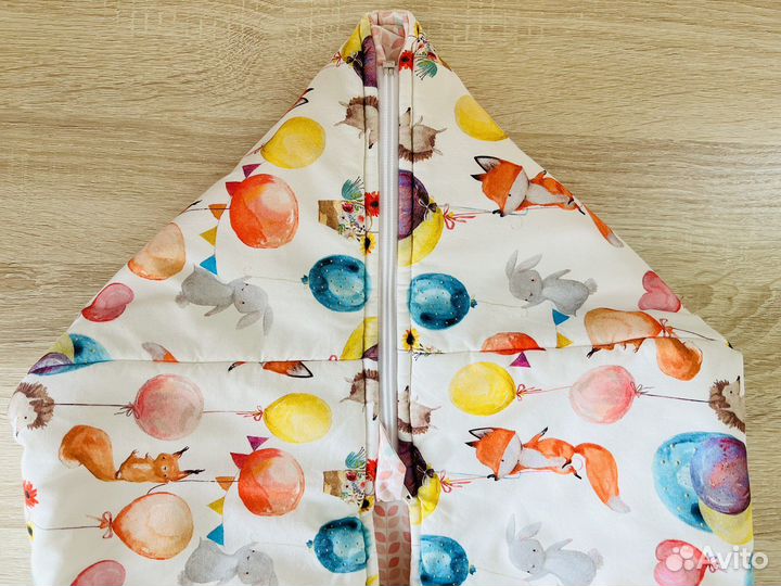 Конверт одеяло трансформер детский на выписку