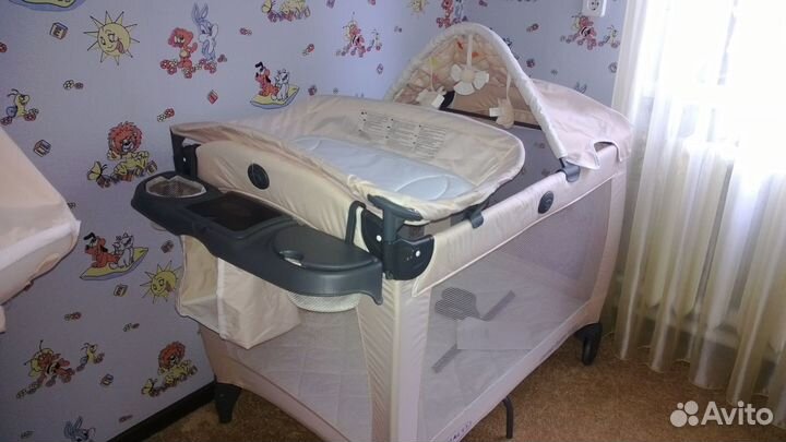 Детская кровать манеж graco