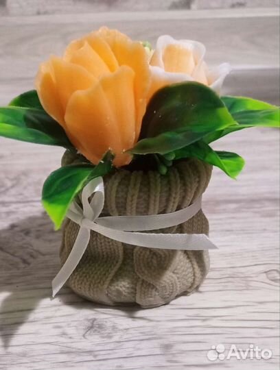 Букеты из мыла