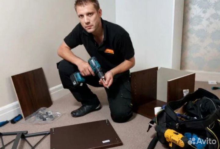 Сборка мебели /Сборка кухни