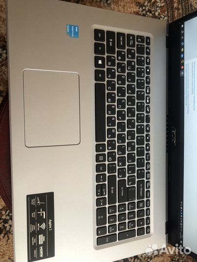 17.3» IPS/Pentium N6000/8Gb/SSD 256g intel