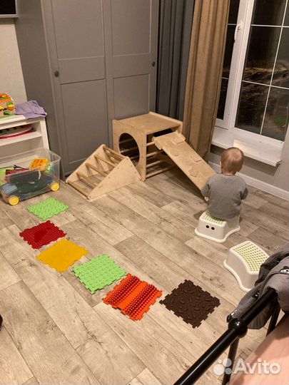 Куб, треугольник и горка пиклера