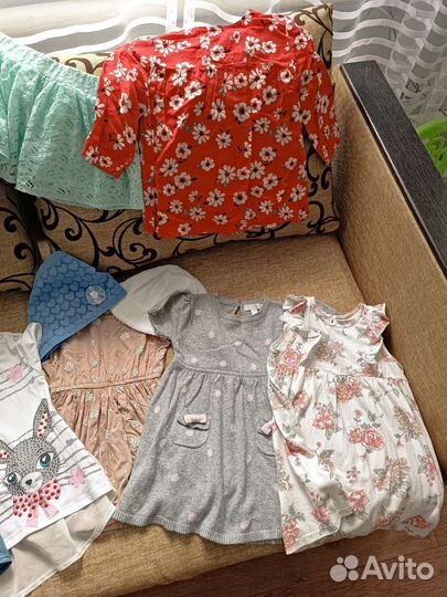 Вещи пакетом на девочку 86