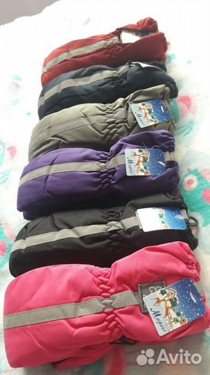 Варежки краги зимние