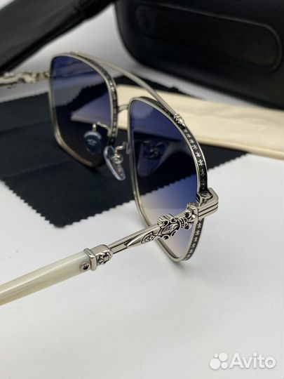 Очки chrome hearts унисекс ручная работа