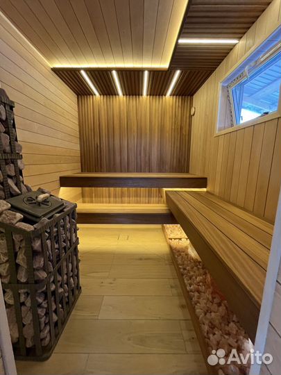 Реечная вагонка для бани