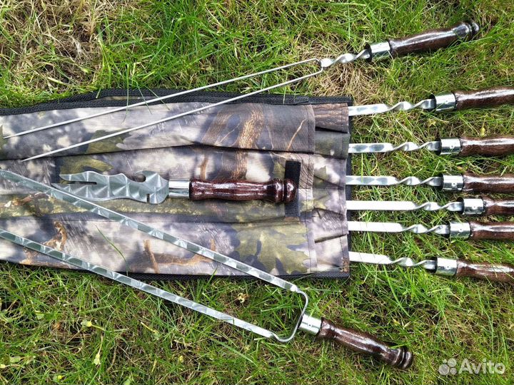 Набор подарочный из 6 шампуров и др. предметов