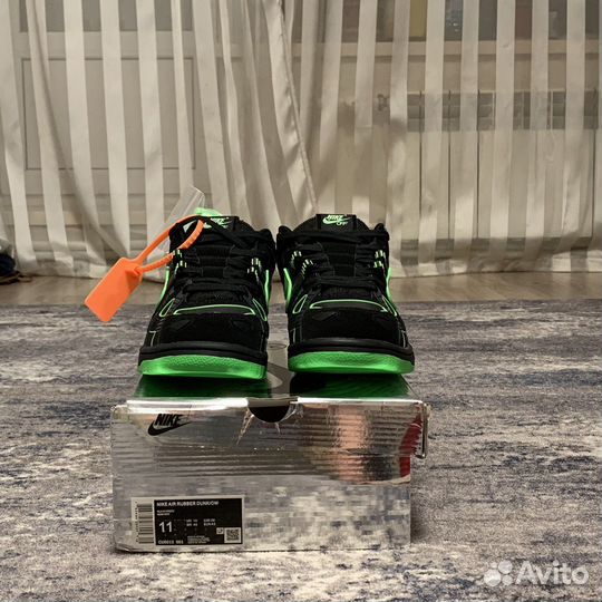 Nike rubber dunk x off white 