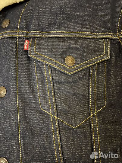 Джинсовая куртка Levis Sherpa