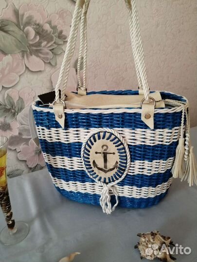 Пляжная сумка женская