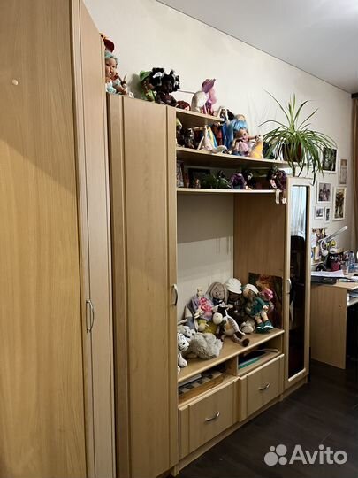 Двухъярусная кровать бу с матрасами