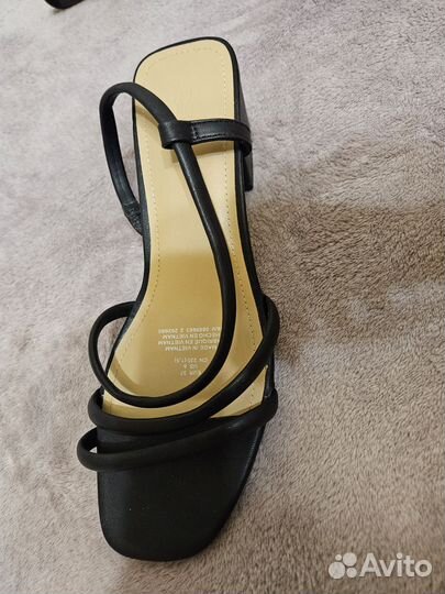 Босоножки hm черные